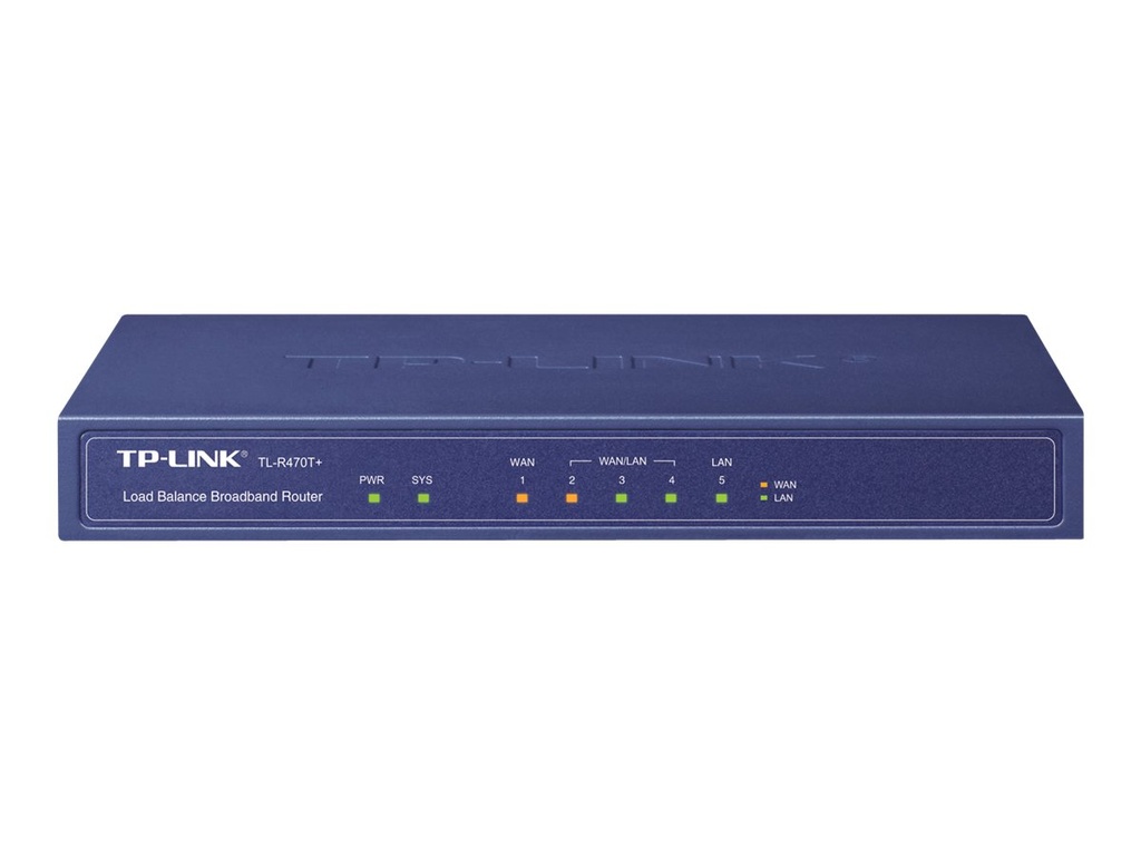 TP-LINK TL-R470T+ - Router WAN-Ports: 4