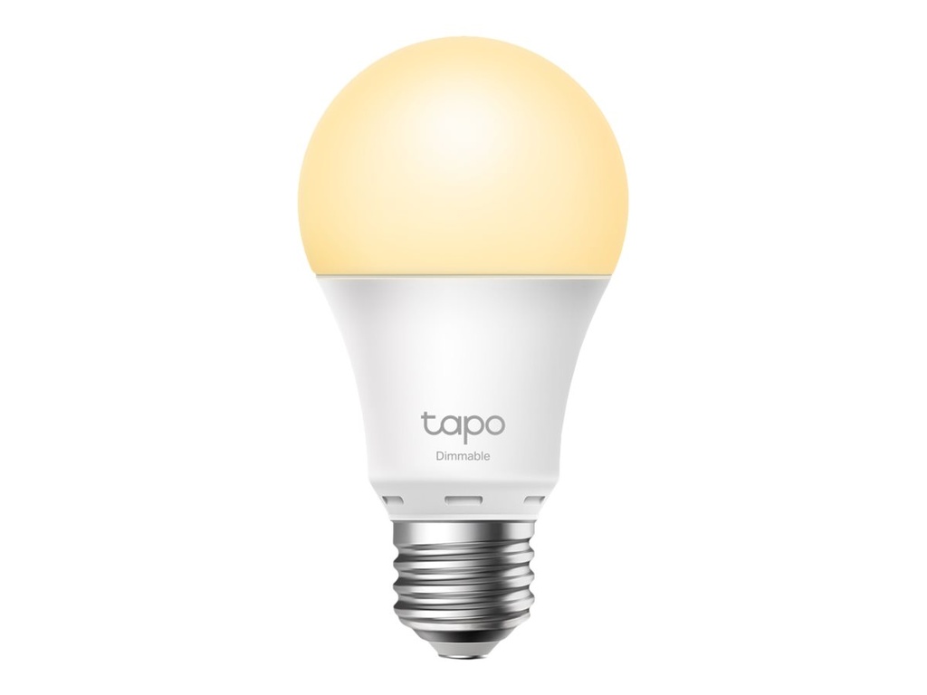 TP-LINK Tapo Intelligente E27-Glühbirne - dimmbar - Intelligentes Leuchtmittel - WLAN - Weiß - 802.11b - 802.11g - Wi-Fi 4 (802.11n) - LED - E27