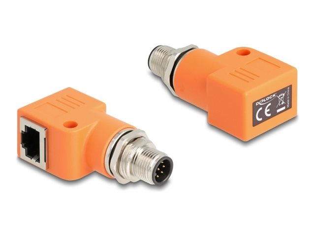 Delock Netzwerkadapter - 8-polig M12-A (M)