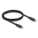 Delock USB 80 Gbps Kabel Type-C Stecker zu - Kabel - Digital/Daten