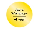 Jabra Warranty+ - Serviceerweiterung - erweiterte Garantie - 1 Jahr (ab ursprünglichem Kaufdatum des Geräts)