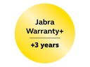 Jabra Warranty+ - Serviceerweiterung - erweiterte Garantie - 3 Jahre (ab ursprünglichem Kaufdatum des Geräts)