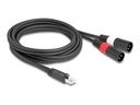 Delock Netzwerkkabel - RJ-45 (M) Stecker zu XLR3 (M)