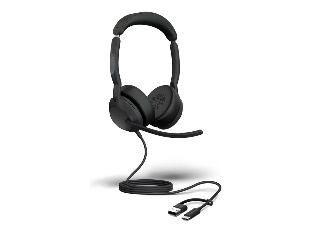 Jabra Evolve2 50 UC Stereo - Headset - On-Ear