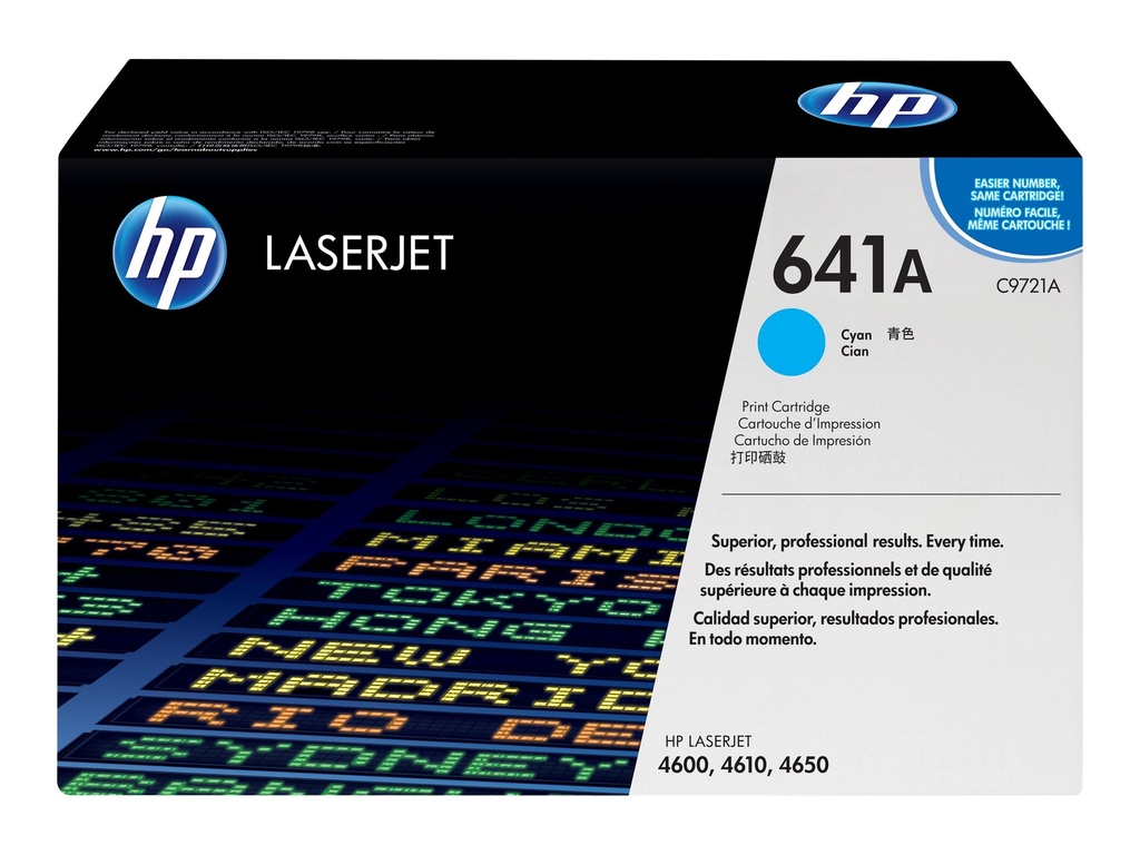 HP 641A - Cyan - original - LaserJet - Tonerpatrone (C9721A)