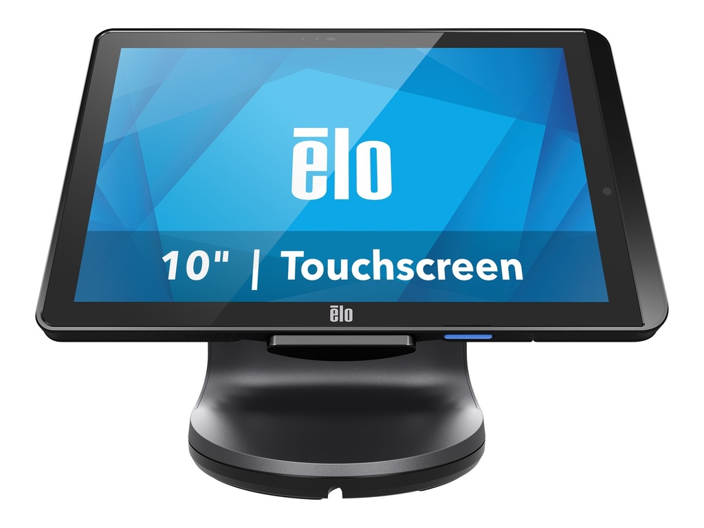 Elo Touch Solutions Elo Pay 10" - Mit Ständer - All-in-One (Komplettlösung) - 1 x Snapdragon 660 2.2 GHz - RAM 4 GB - Flash 64 GB - NFC - WLAN: 802.11a/b/g/n/ac, Bluetooth 5.0, NFC - Android 12 GMS - Monitor: LCD 25.7 cm (10.1")