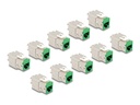 Delock Keystone-Modul - RJ-45 (W) zu LSA (W)