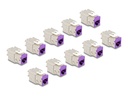 Delock Keystone-Modul - RJ-45 (W) zu LSA (W)