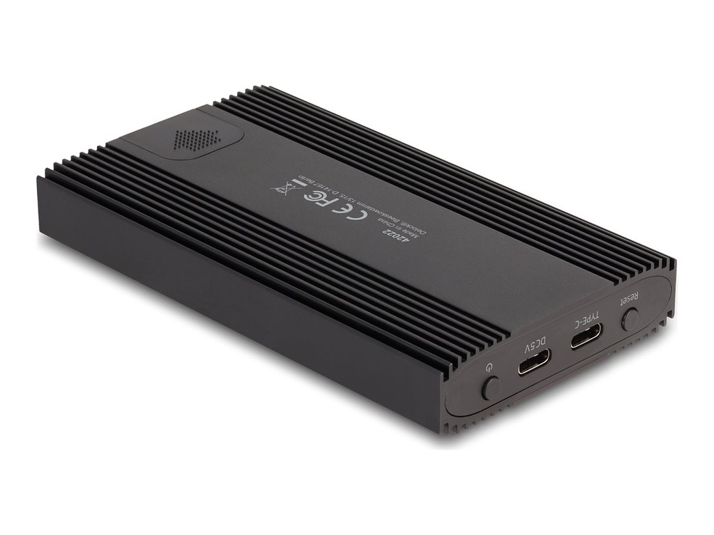 Delock Speichergehäuse - M.2 - M.2 NVMe Card / PCIe (NVMe)
