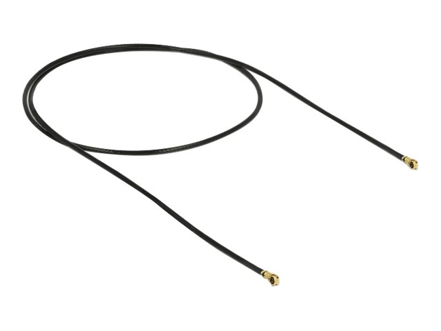 Delock Antennenkabel - MHF4/HSC Stecker gewinkelt zu MHF4/HSC Stecker gewinkelt