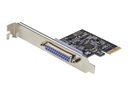 StarTech.com Startech 1 Port PCIe-Erweiterungskarte - PCI-Express zu Parallele Schnittstellenkarte - Desktop-Erweiterungs-LPT-Controller für Drucker, Scanner & Plotter - SPP/ECP - Standard/Low Profile (PEX1P2)