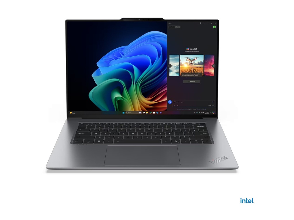 Lenovo ThinkPad X9-15 Gen 1 21Q6 - Aura Edition - 180°-Scharnierdesign - Intel Core Ultra 7 258V / 2.2 GHz - Evo - Win 11 Pro - Intel Arc Graphics 140V - 32 GB RAM - 2 TB SSD TCG Opal Encryption 2, NVMe - 38.9 cm (15.3")