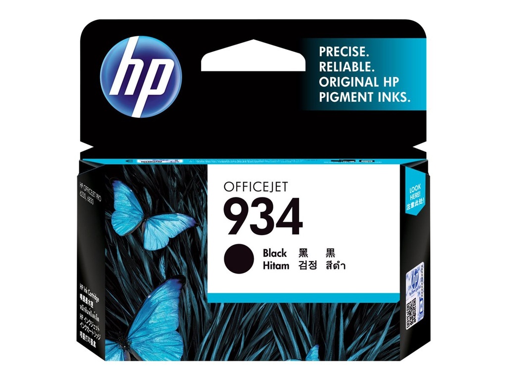 HP 934 - Schwarz - original - Tintenpatrone