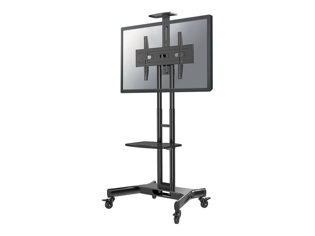 Neomounts NM-M1700BLACK TV-Trolley 32-75" - Schwarz - Fester Bodenständer - Stahl - 50 kg - 81,3 cm (32") - 190,5 cm (75")