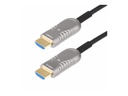 StarTech.com 9,1m Aktives Optisches HDMI Kabel(AOC), CMP, 8K HDMI 2.1 - Ultra High Speed - HDMI-Kabel - HDMI männlich zu HDMI männlich - 9.1 m - Hybrid Kupfer/Kohlefaser - Schwarz - Active Optical Cable (AOC)