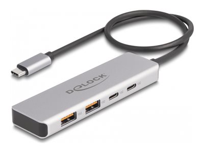 Delock Hub - 10 Gbps, mit 35 cm Anschlusskabel