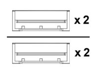 Lenovo 800GBase-CU to 400GBase-CU Direct Attach