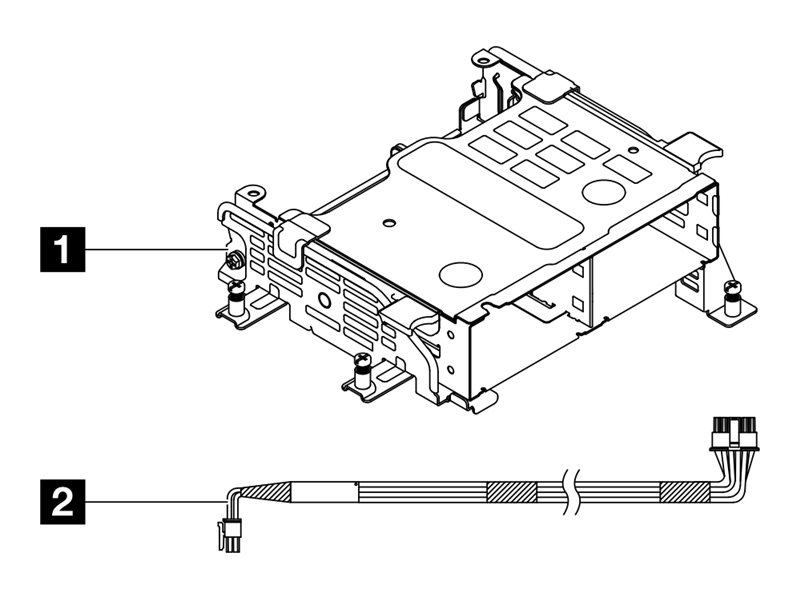 Lenovo Laufwerkkäfig-Kit