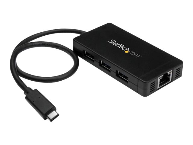 StarTech.com 3 Port USB 3.0 Hub mit USB-C und