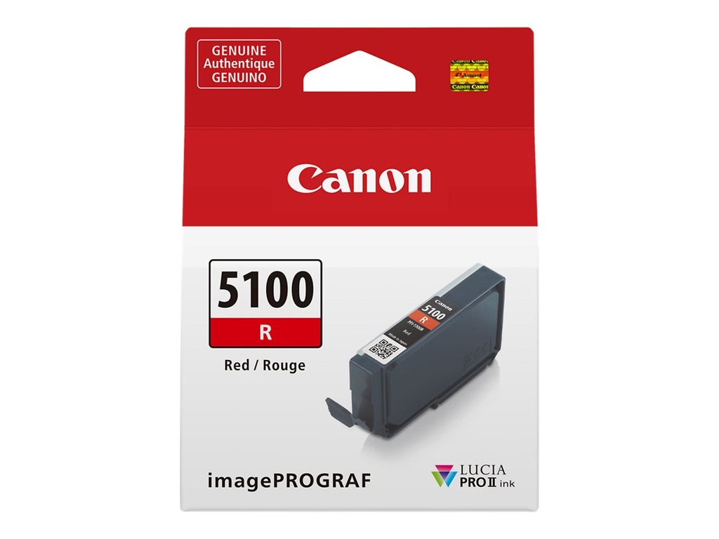 Canon PFI-5100 R - 14.4 ml - Rot - original