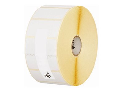 Zebra 8000T-E - Papier - halbglänzend - entfernbarer Acrylklebstoff - maschinenbeschichtet - 122 Mikron - weiß - (1 Rolle(n)