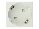 Delock Easy 45 - Steckdose - 2P+E - Typ F - mit Verschluss - 1 Steckdose - 16 A - Wechselstrom 250 V - weiß, RAL 9003 (Packung mit 10)