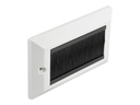 Delock Cable Management Cover 146 x 86 mm with