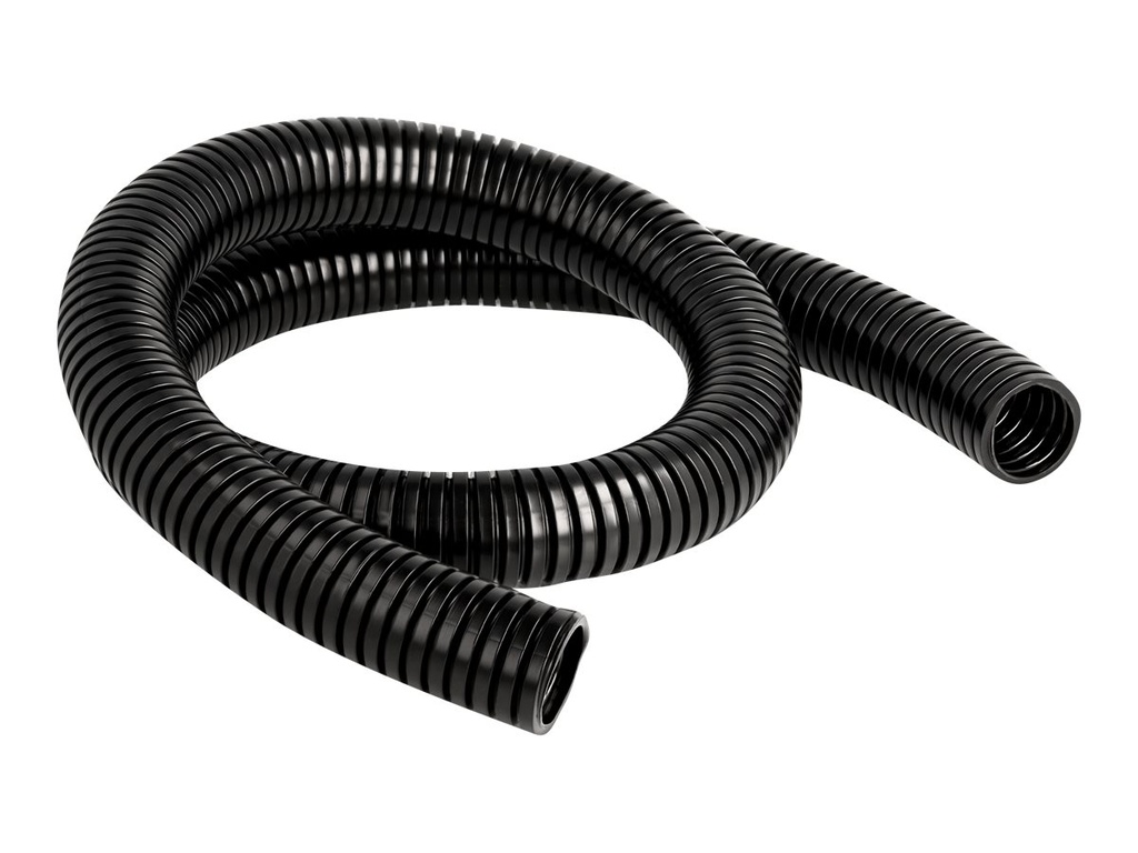 Delock Wellrohr - 28.5 mm - 1 m - Schwarz