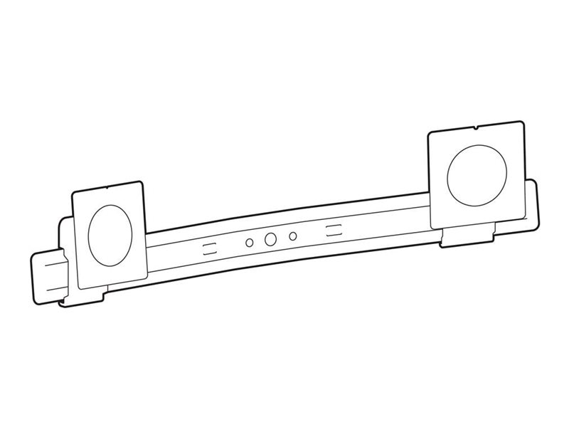 Ergotron LX Pro - Befestigungskit (Bogen, 2 Drehgelenke, Befestigungsmaterialien) - für Flachbildschirm - Dual Direct, Umrüstkit - weiß - Bildschirmgröße: 68.6 cm (27")