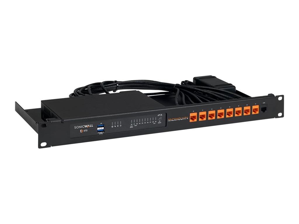 Rackmount.IT RM-SW-T11 - Montagesatz für Netzwerkgeräte - Rack montierbar - Jet Black - 1U - 48.3 cm (19")