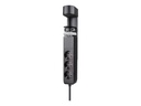Neomounts Steckdosenleiste - USB-C + USB-A - Wechselstrom 230 V - 3680 Watt - Eingabe, Eingang Typ F - Ausgangsanschlüsse: 3 (2 x 24-poliger USB-C (PD)
