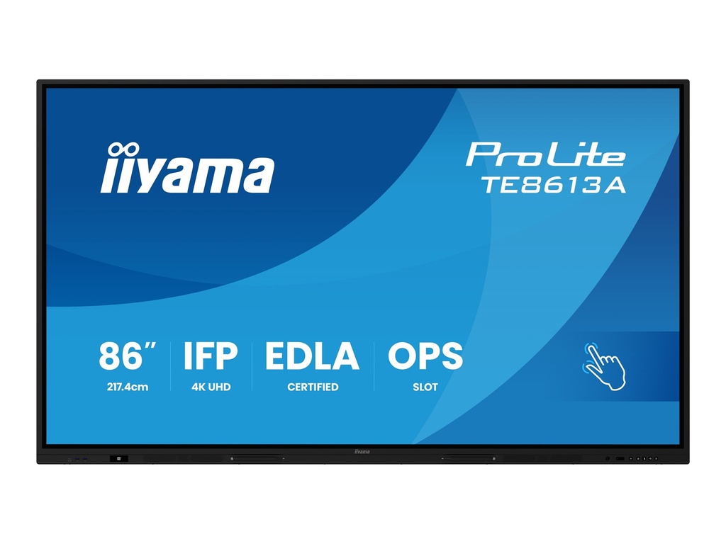 Iiyama ProLite TE8613A-B1AG - 218 cm (86") Diagonalklasse (217.4 cm (85.6")