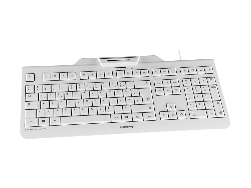 Cherry KC 1000 SC - Tastatur - USB - Schweiz