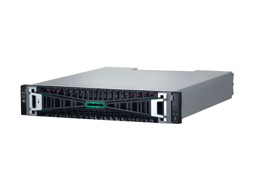 HPE Modular Smart Array 2070 32Gb Fibre Channel SFF Storage - Solid State Drive Array - 23 TB - 24 Schächte (SAS-3)