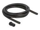 Delock Wellrohr - 10 mm, mit PG7 Schlauchverschraubungsset