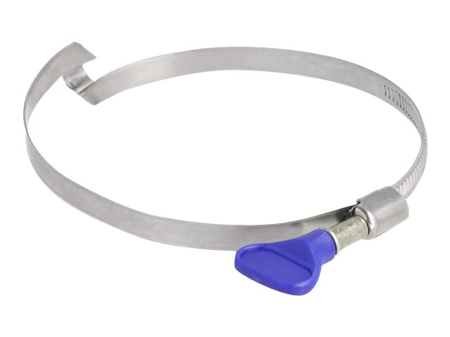 Delock Butterfly - Schlauchschelle - geeignet für 80 - 100 mm Schlauch - Blau (Packung mit 5)