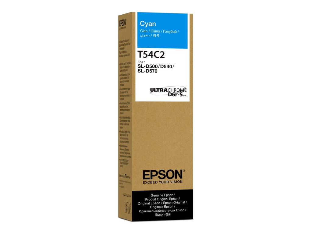 Epson T54C - Cyan - original - Box - Nachfülltinte
