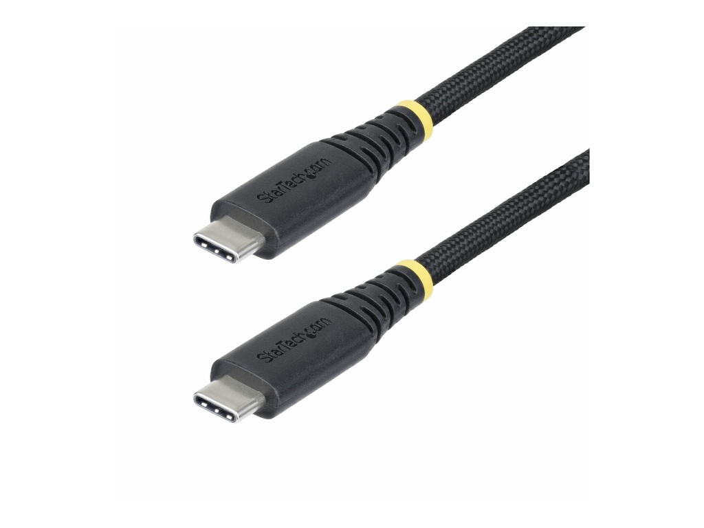 StarTech.com 3m USB-C Charging Cable, 240W, Silicone Jacket w/Braid - USB-Kabel - USB-C (M)