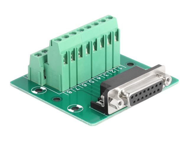 Delock Serieller Adapter - 15 pin D-Sub (DB-15)