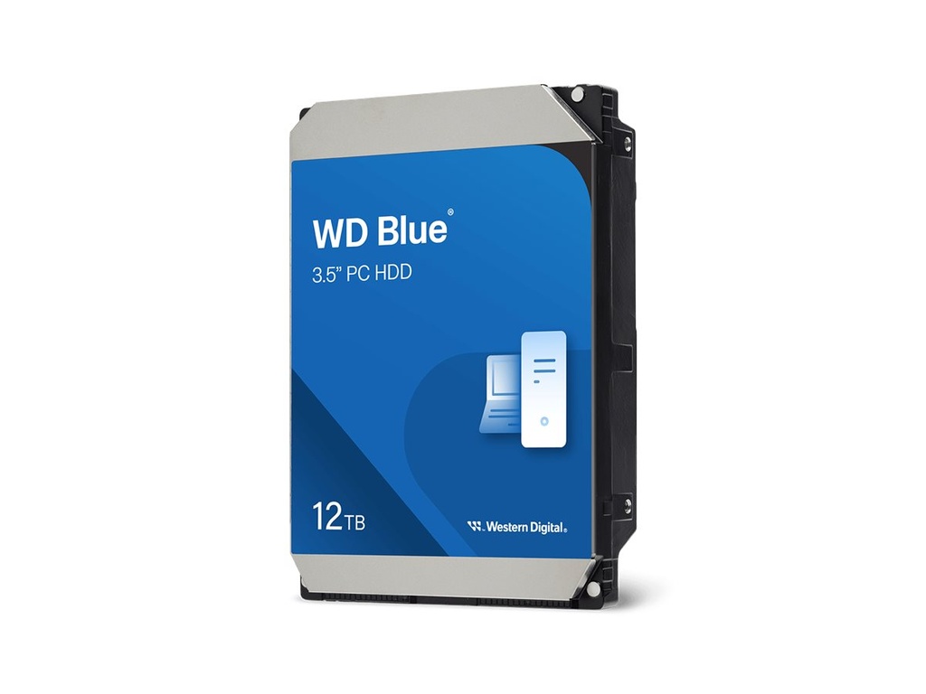 WD Blue - Festplatte - 12 TB - intern - 3.5" (8.9 cm)