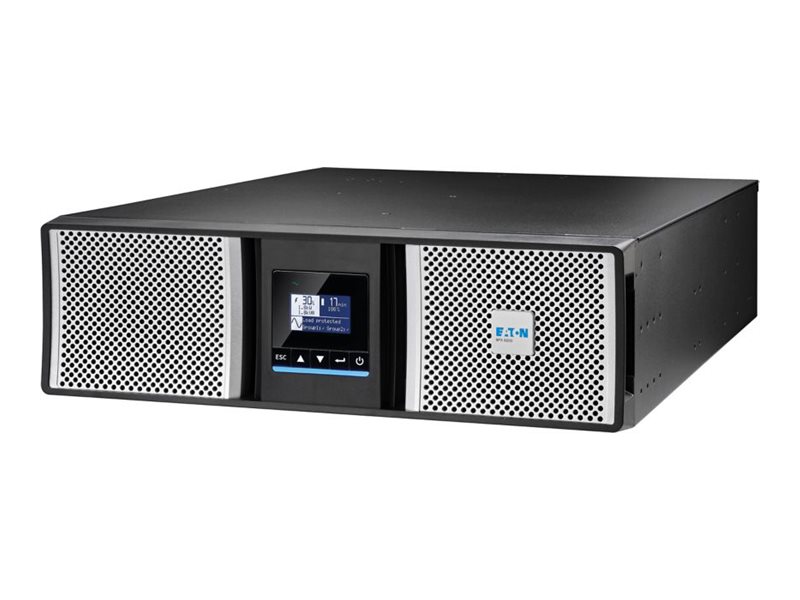 Eaton 9PX G2 9PX6KIRTNG2 - USV (in Rack montierbar/extern) - Wechselstrom 200/208/220/230/240 V - 6000 Watt - 6000 VA - 1-phasig - 5 Ah - Ethernet 10/100/1000, RS-232, USB - Ausgangsanschlüsse: 13 - PFC - 3U - 48.3 cm (19")
