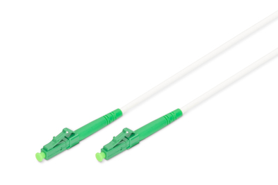 DIGITUS Glasfaser Patchkabel, stahlarmiert, simplex, singlemode, LC/APC  LC/APC, 5 m