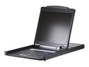 ATEN LCD KVM Switches CL1308N - KVM-Konsole mit KVM-Switch - 8 Anschlüsse - PS/2, USB - 48.3 cm (19")
