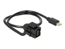 Delock Modulares Faceplate-Snap-In - mini-DisplayPort