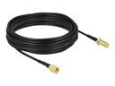 Delock Antennenverlängerungskabel - SMA Stecker zu SMA weiblich