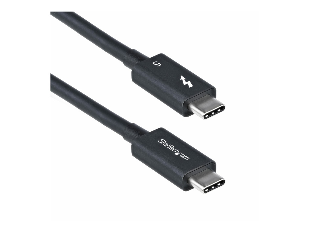 StarTech.com StarTech 2.6ft (80cm) Thunderbolt 5 Cable, 80Gbps/120Gbps, Certified - Thunderbolt-Kabel - Thunderbolt 5 (M)