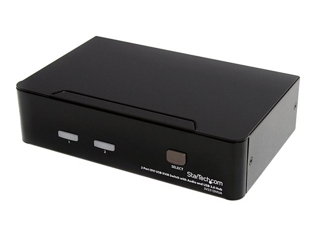 StarTech.com 2 Port DVI USB KVM Switch mit Audio