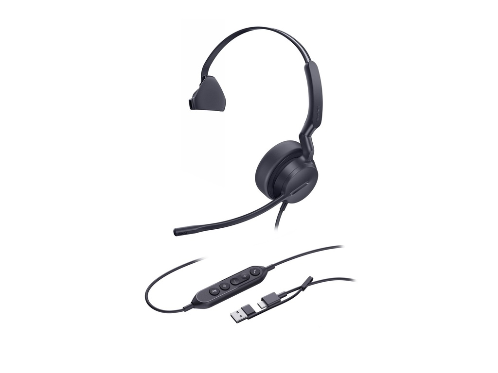 Yealink UH42 Mono - Headset - On-Ear - kabelgebunden