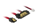 Delock SATA-Kabel - Serial ATA 150/300/600 - SATA, interne Stromversorgung, 2-polig (R)