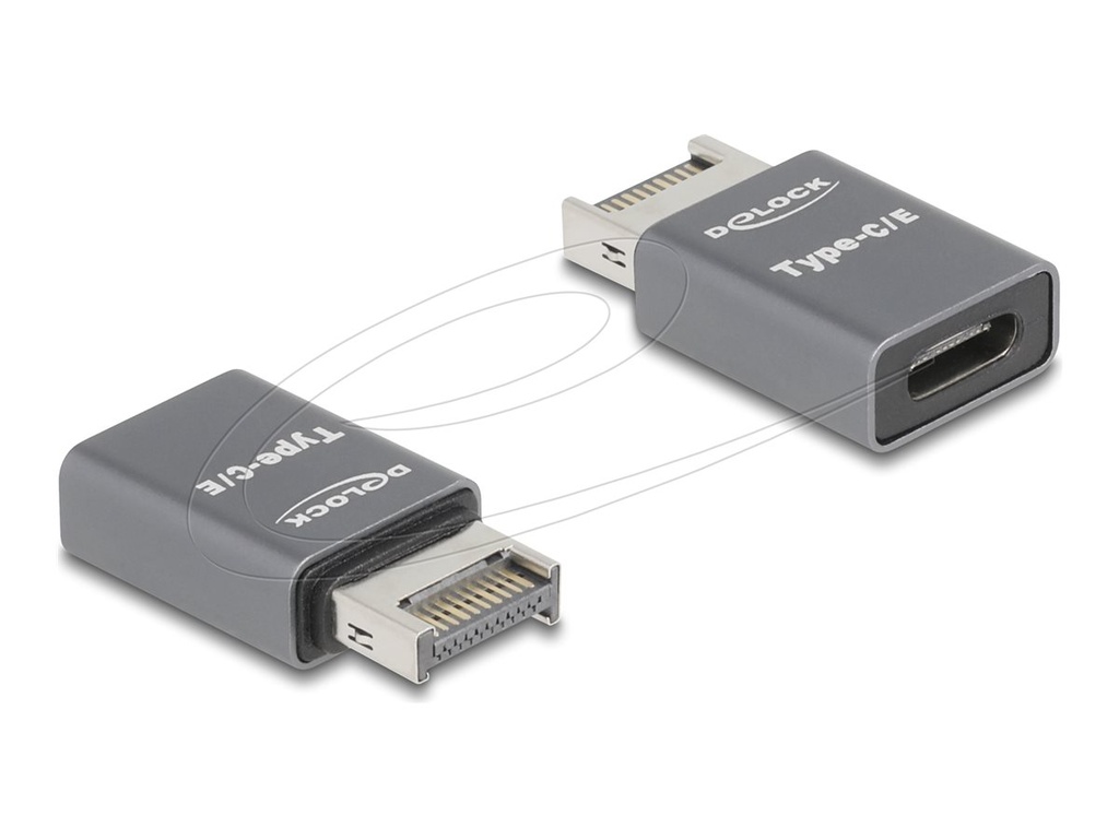 Delock USB-Adapter - 20-poliger USB Typ E (M)